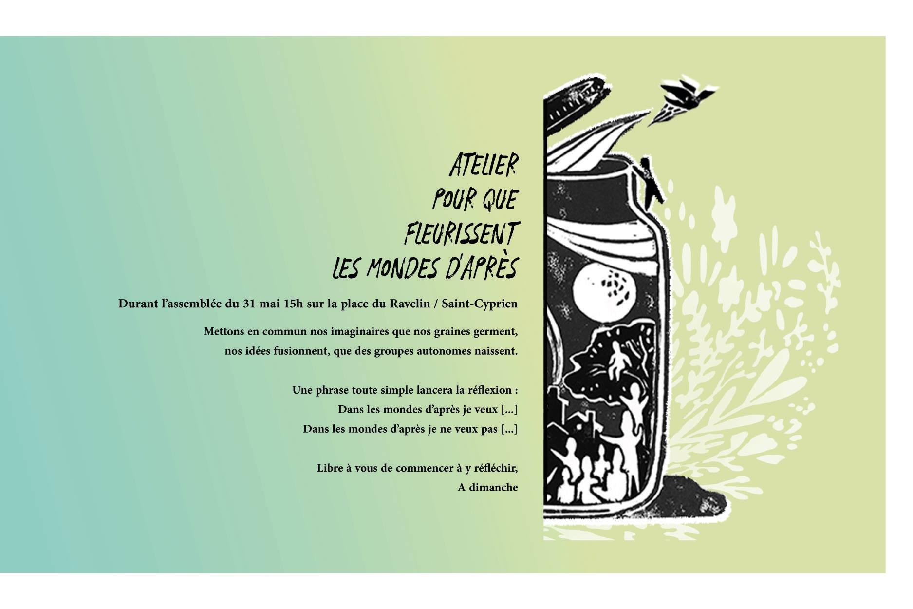 Atelier d'imaginaires de mondes désirables