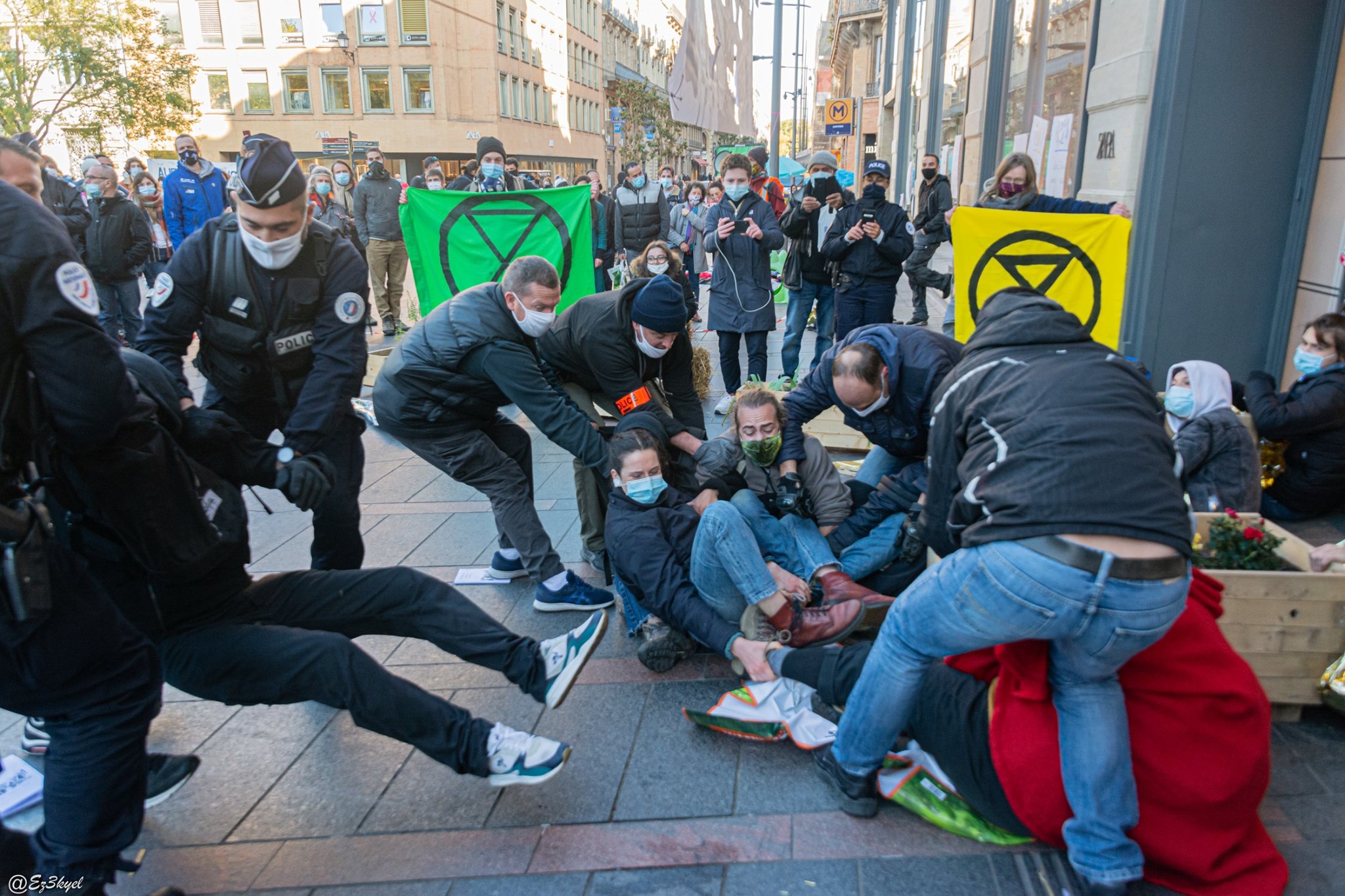 Action de désobéissance civile, Extinction Rebellion