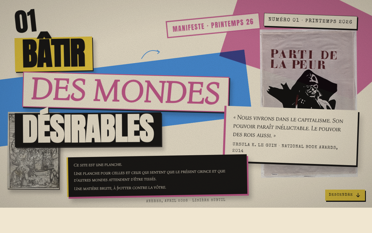 Capture de l’outil collage collaboratif